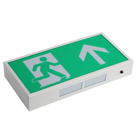 Professional LED Exit Signs Battery Backup With 60 Pcs 3014 SMD LED , Green Color