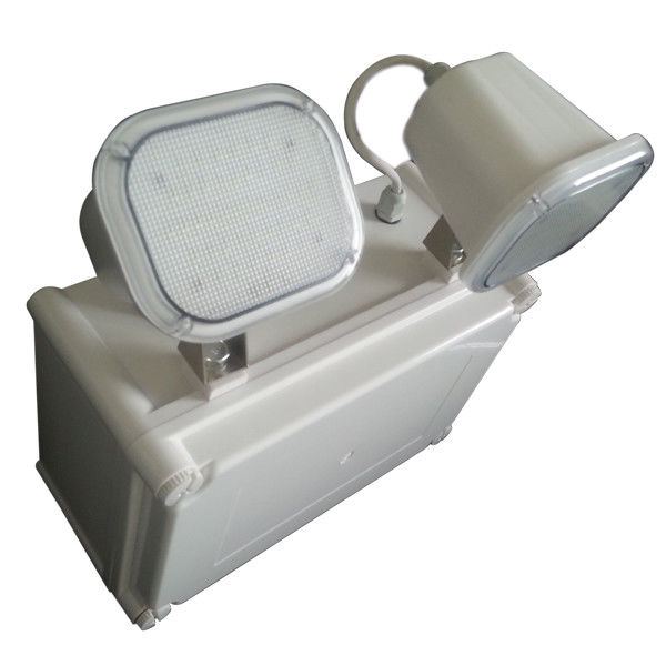 Industrial Waterproof Twin Spot Led Emergency Light With 3 Hours Autonomy