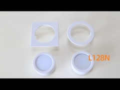 چراغ LED اضطراری قابل شارژ باتری روی دیوار نصب شده است