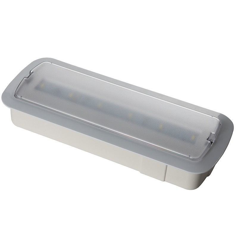 3 ساعت باطری شارژ مجدد دیواری روشنایی اضطراری LED با باتری پشتیبان خود آزمایشی L116M-C1