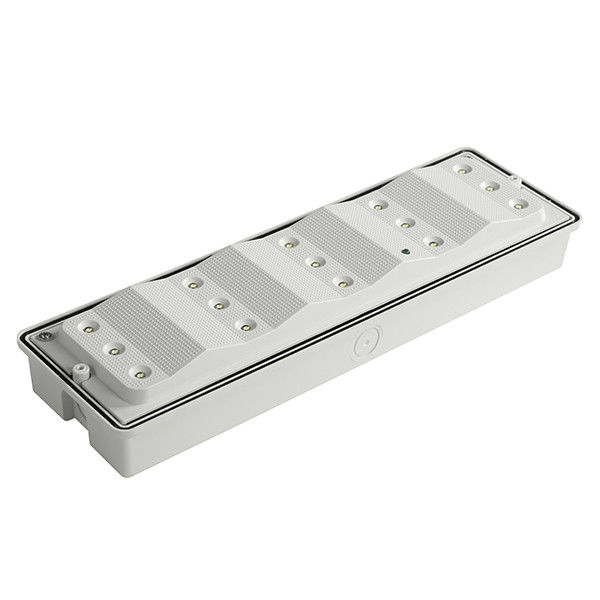 چراغ دیواری اضطراری ضد آب سطحی نصب شده با باتری Ni-Cd IP65 3.6V 0.6Ah EL015AMN