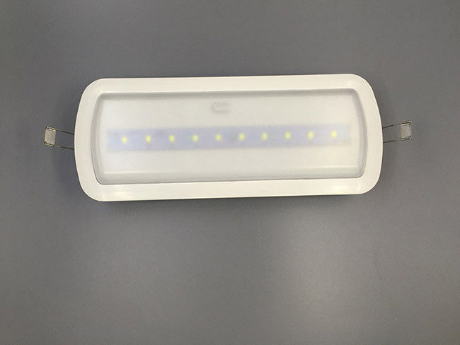 3 ساعت استقلال با باتری کار می کند چراغ اضطراری سقف LED تجاری با پشتیبان باتری L119N-B
