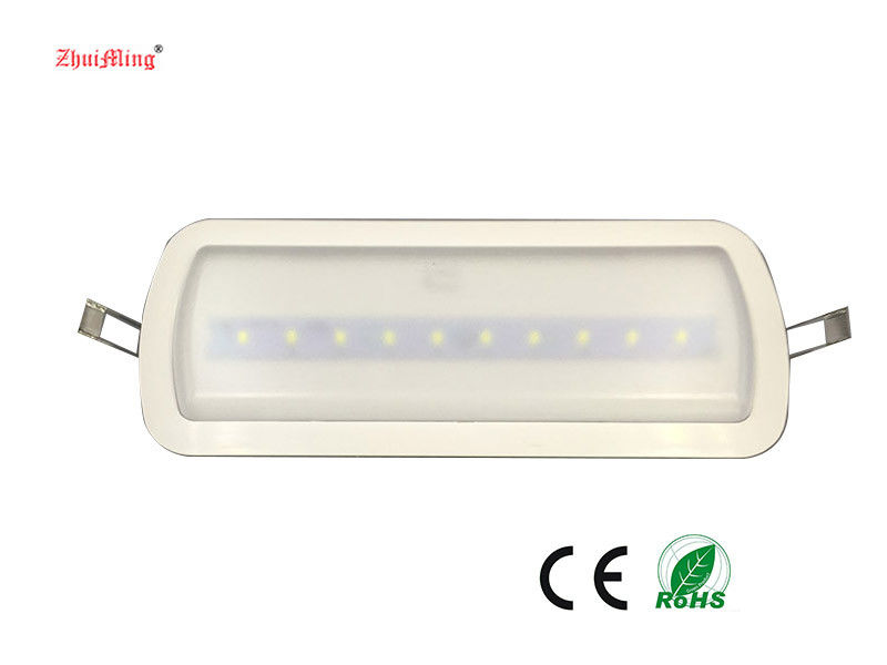 چراغ LED قابل شارژ مجدد اضطراری Ni-Cd باتری مقاومت در برابر آتش ABS 3 ساعت L119N-B