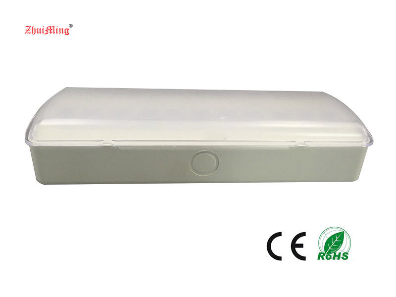 چراغ اضطراری شارژ پذیر با باتری با باتری پشتیبان مقاومت در برابر آتش ABS L119N-A