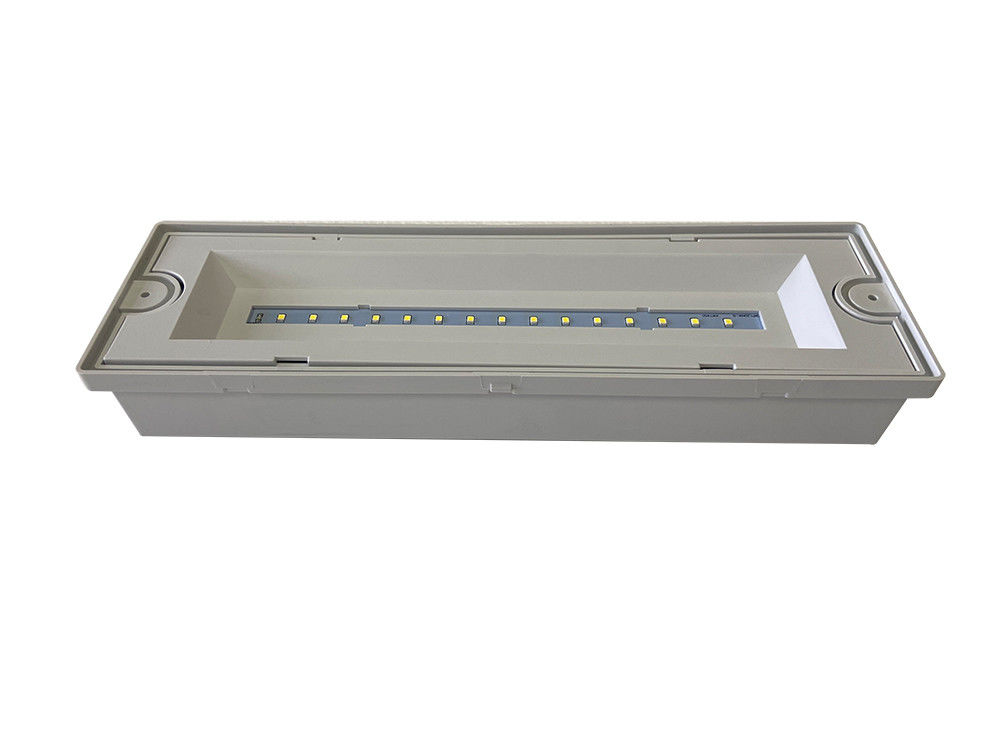 7.5W محل خیس ضد آب چراغ اضطراری LED IP65 درب ABS PC Diffuser L130MN