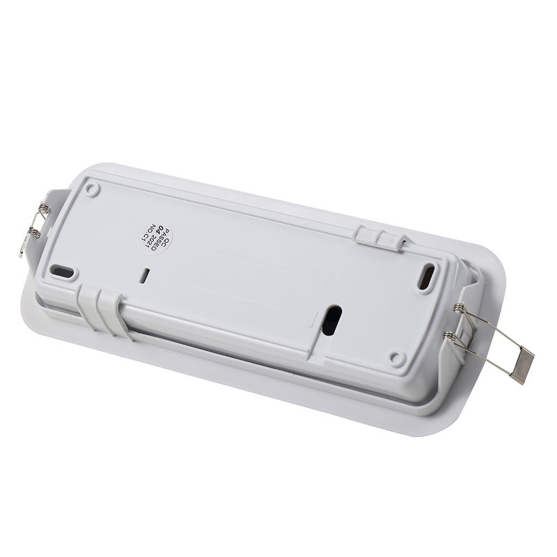 3 عدد چراغ اضطراری توکار SMD 5730 LED با باتری Ni-Cd 3.6V 0.6Ah برای بیش از 3 ساعت روشنایی