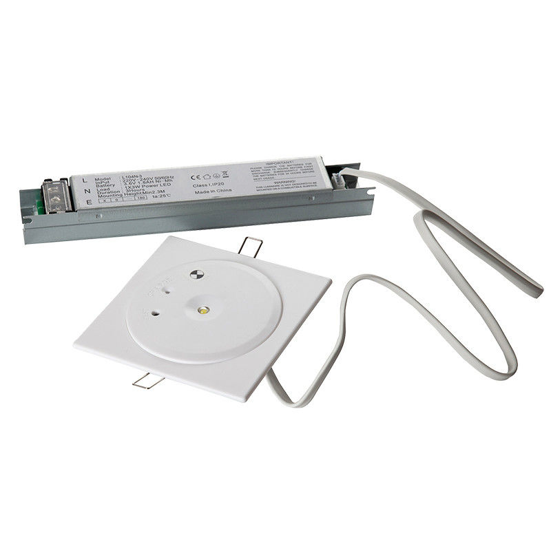 چراغ اضطراری LED با 3W SMD LED سفید برای سقف