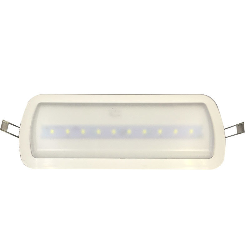 3 ساعت استقلال باتری لیتیوم یون کار می کند مقاومت در برابر آتش ABS چراغ اضطراری سقف L119N-B