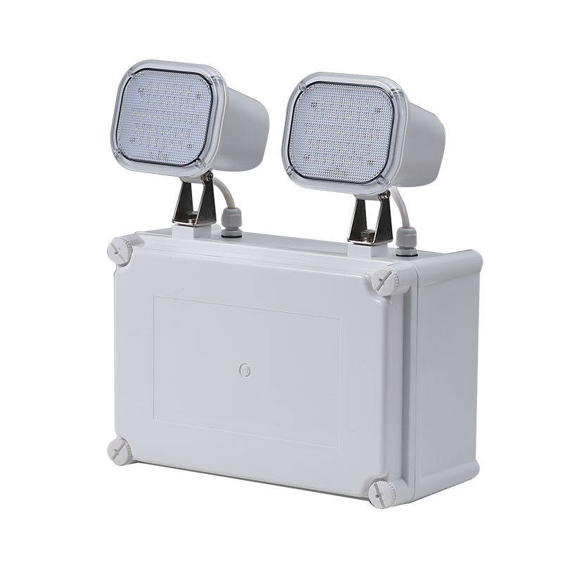 چراغ اضطراری LED قابل شارژ IP65 Twin Spot با پشتیبان باتری 3 ساعته، بدنه PC L107N