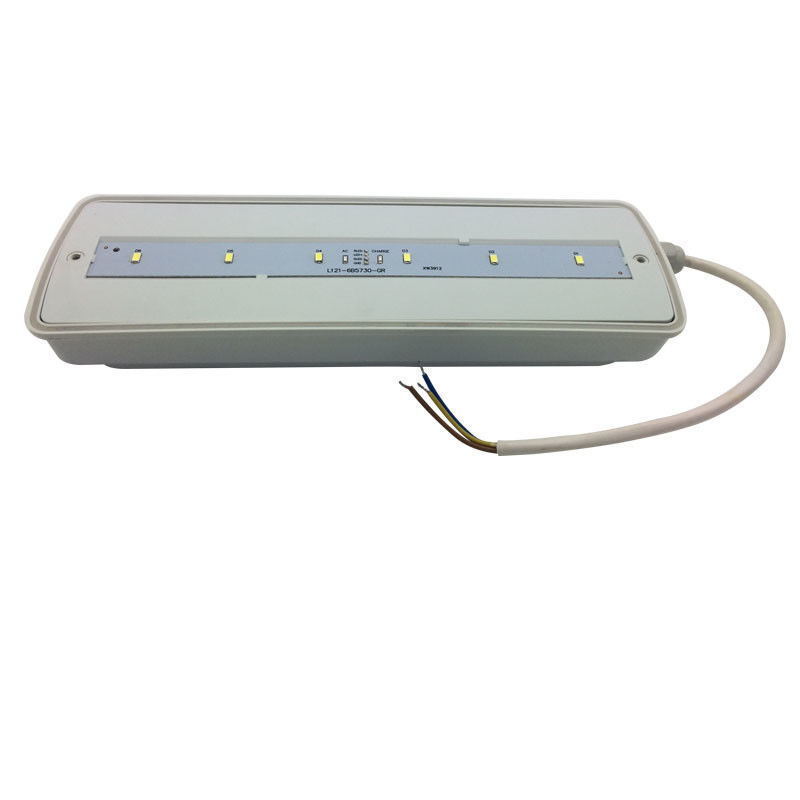 چراغ اورژانسی ضد آب پاراده ای قابل شارژ مجدد IP65 پلاستیکی Ni-Cd با باتری پشتیبان 3 ساعت L116N-E