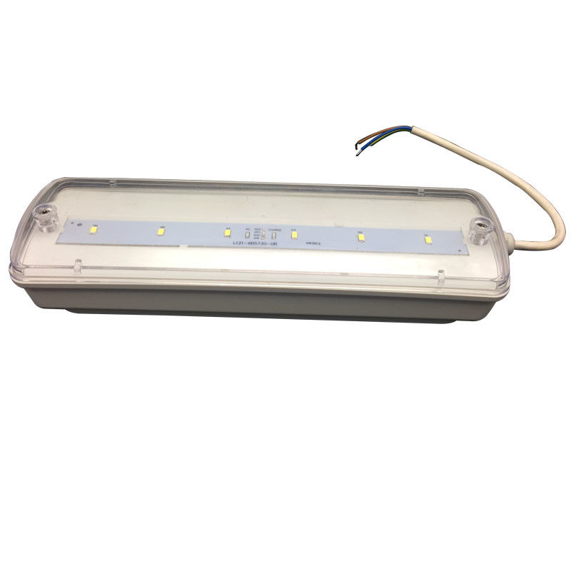 چراغ اورژانسی ضد آب پاراده ای قابل شارژ مجدد IP65 پلاستیکی Ni-Cd با باتری پشتیبان 3 ساعت L116N-E