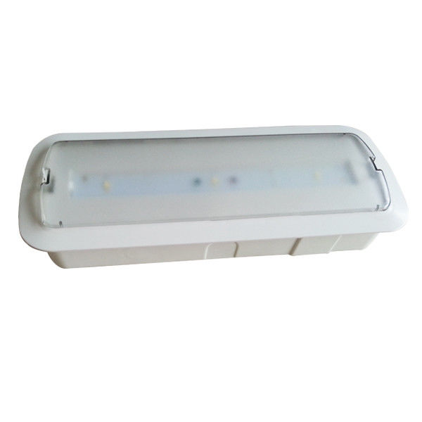 چراغ اضطراری LED دیوار صنعتی با باتری پشتیبان ضد آتش ABS Casing L116M-C