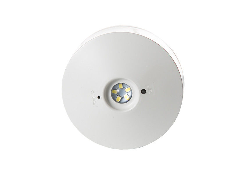 چراغ اورژانسی LED گرد کوچک قابل شارژ مجدد با باتری پشتیبان دیواری نصب شده 220V 240V L114N