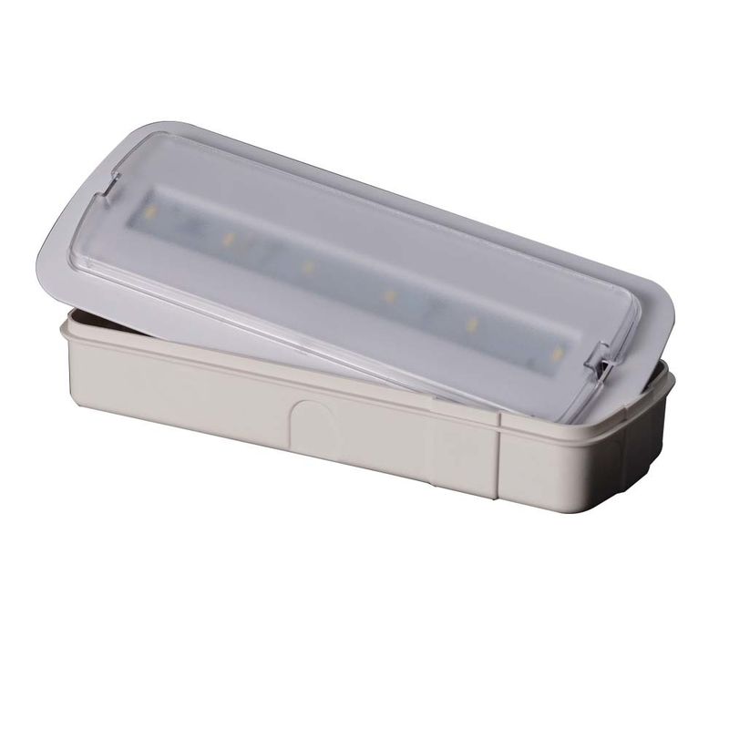 چراغ اضطراری LED تایید شده CE 6500K 3 ساعت پشتیبان SMD 5730 220V 240V IP20