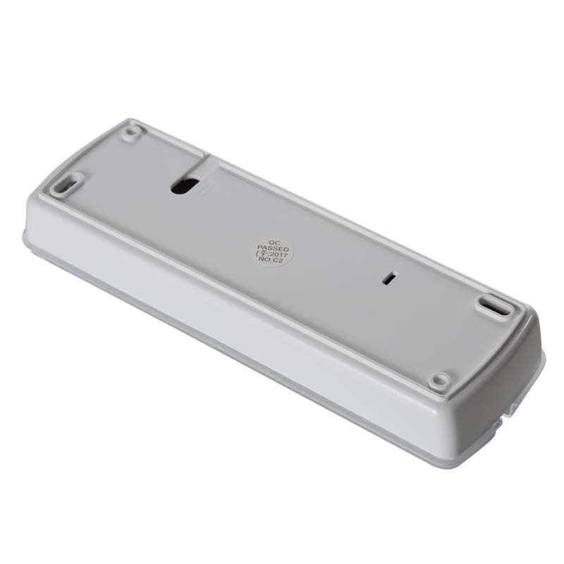 چراغ اضطراری LED قابل شارژ با باتری پشتیبان پلاستیکی دائمی، قابل نصب روی دیوار، با پشتیبان 3 ساعته، Ni-Cd، IP20