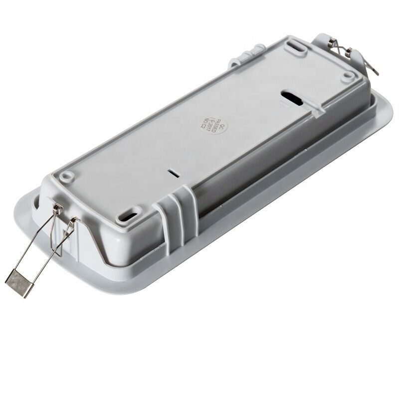 چراغ اضطراری شارژ پذیر LED 3W نصب شده در دیوار و سقف با 3 سال گارانتی و 180 دقیقه پشتیبان