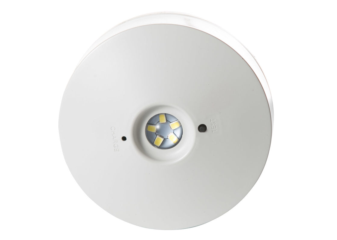 IP20 3 ساعت کار LED چراغ اضطراری شارژ مجدد با باتری پشتیبان با دکمه تست L114N