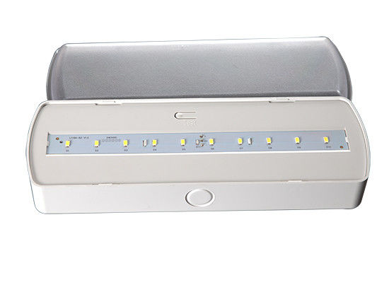 چراغ اورژانسی LED ABS ضد آتش با 10 SMD 5730 LED و باتری Ni-Cd 3.6V 1.8Ah