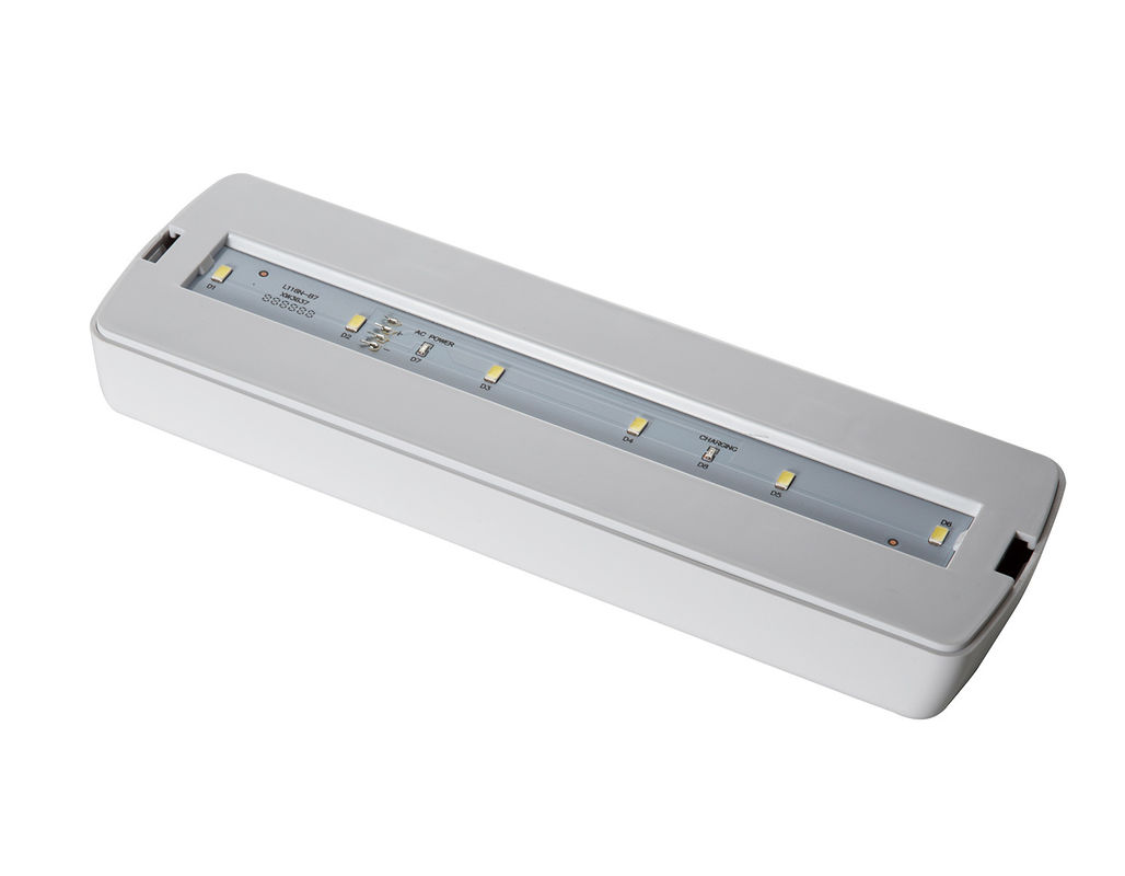 کار با باتری پوشش یخ زده LED چراغ لوله اضطراری سقف با باتری پشتیبان AC قدرت L116M-B