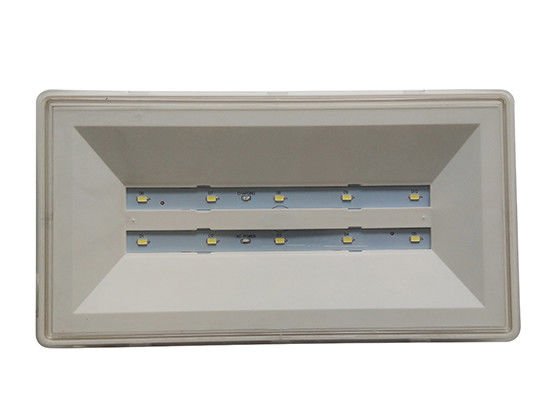 چراغ اضطراری ضد آب و هوا IP65 3 ساعت کار LED محل مرطوب در فضای باز روشنایی EF108DM
