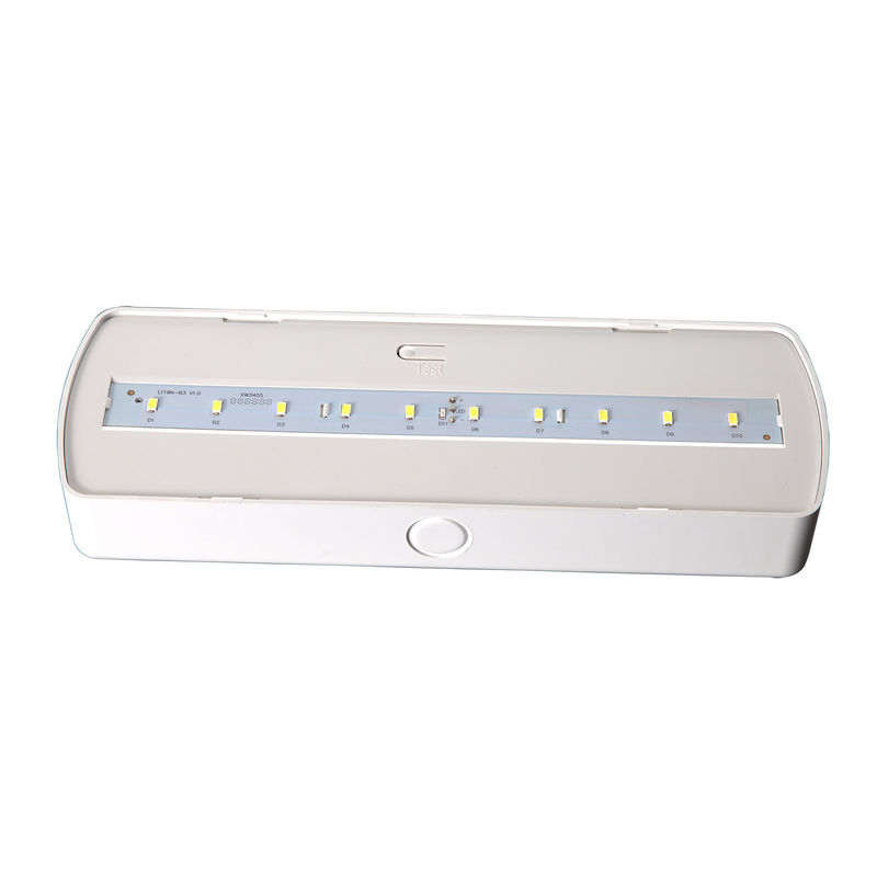 مقاومت در برابر آتش ABS چراغ اضطراری LED 3.6 ولت Ni-Cd باتری 3 ساعت مدت زمان L119N-A