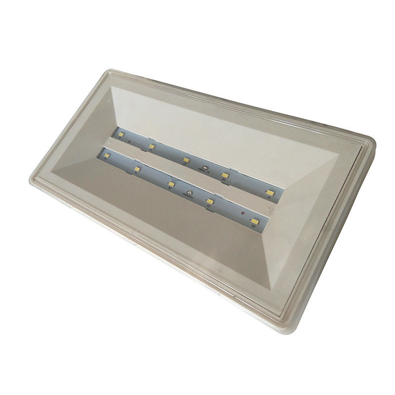 220 ولت نگه داری ضد آب چراغ اضطراری LED IP65 ABS Casing Ni-Cd باتری L212N