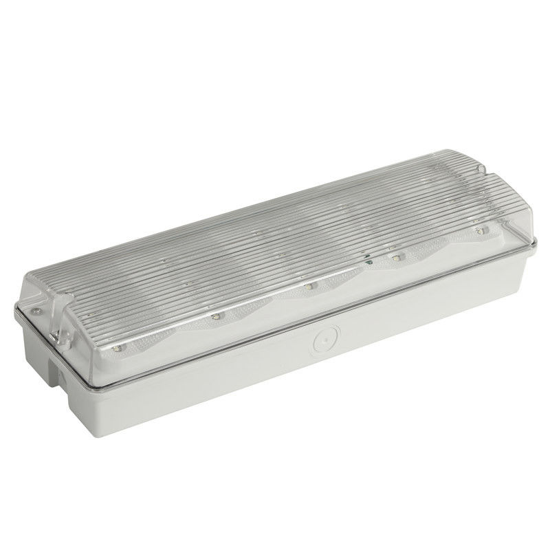 چراغ اضطراری بیرونی قابل شارژ تجاری LED با باتری پشتیبان PC Diffuser IP65 EL015EN