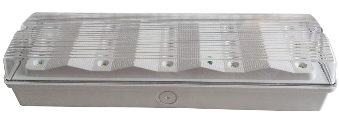 چراغ اضطراری بیرونی قابل شارژ تجاری LED با باتری پشتیبان PC Diffuser IP65 EL015EN