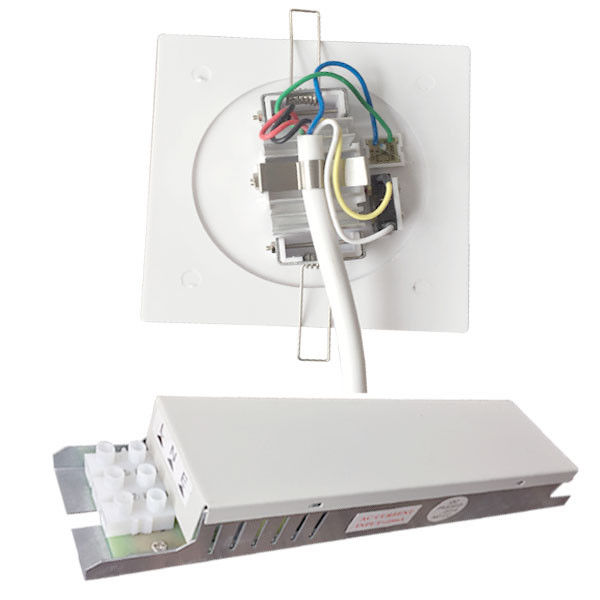 نور اضطراری سقف مرسوم IP45 بدون نگهداری 1W LED قابل شارژ مجدد با باتری