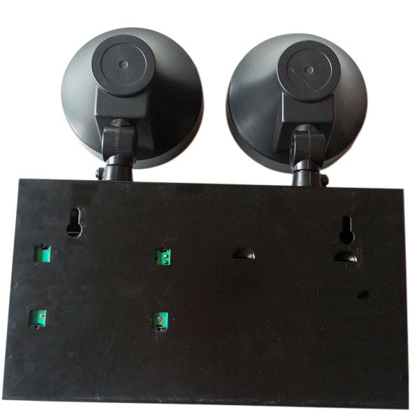 چراغ های اضطراری LED دو نقطه ای قابل شارژ بدون نگهداری IP20 با نصب آسان