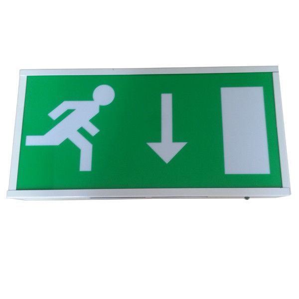 3 ساعت کار SMD LED Sign Exit سطح دیوار نصب شده باتری IP20 Ni-Cd L201M