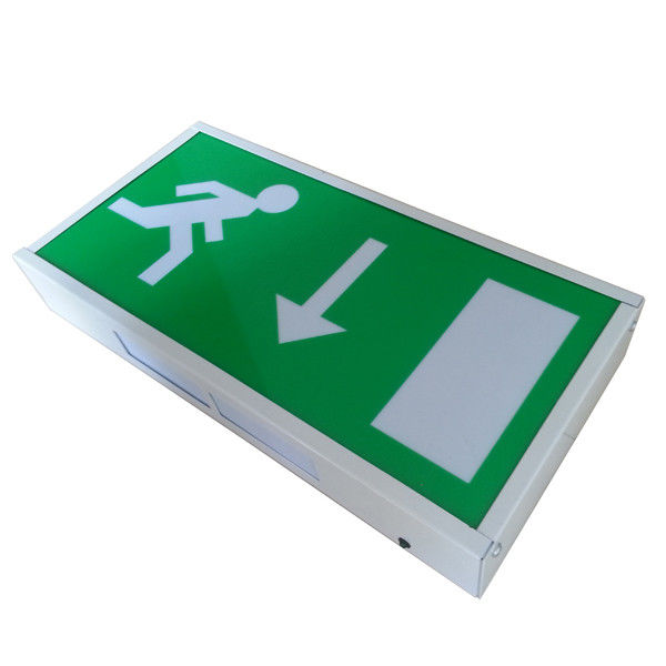 3 ساعت کار SMD LED Sign Exit سطح دیوار نصب شده باتری IP20 Ni-Cd L201M