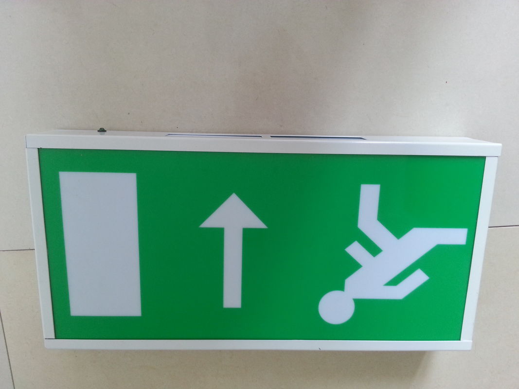 3 ساعت کار SMD LED Sign Exit سطح دیوار نصب شده باتری IP20 Ni-Cd L201M
